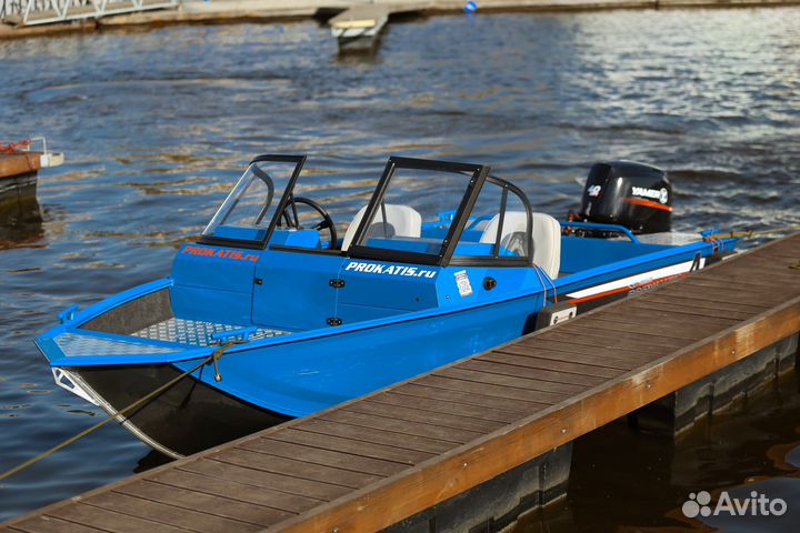 Волжанка 44 фиш с мотором 40 лс 4 такта