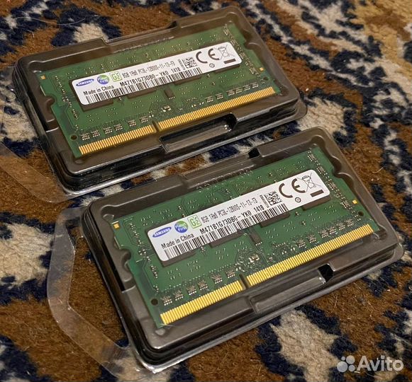DDR3 16Gb для ноутбука (2x8Gb) SO-dimm