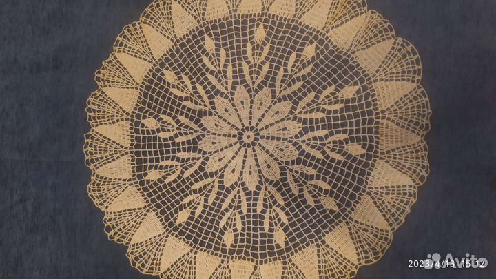 Скатерть, ручная работа