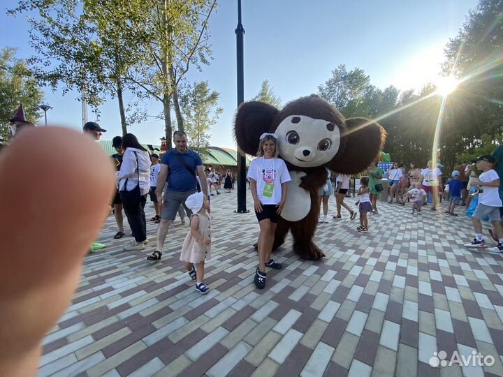 Белый мишка поздравление/аниматоры/ушастик/панда