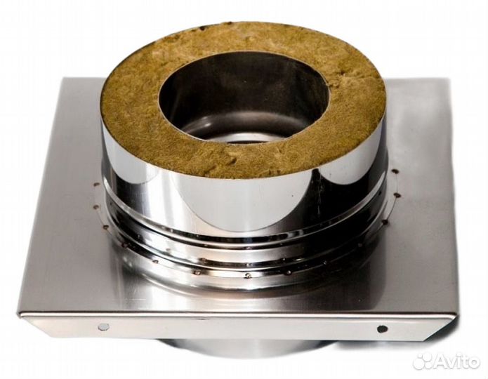 Площадка Монтажная для Сэндвич Дымохода,Нерж/Нерж