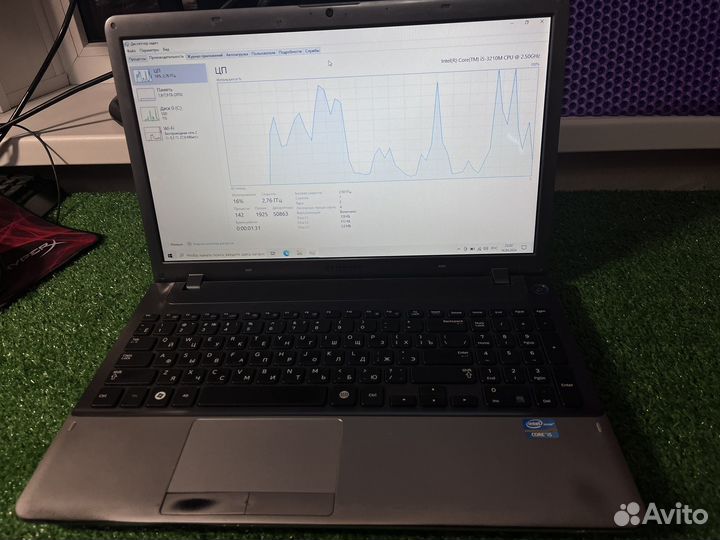 Samsung /i5/ssd/8озу/новый Акб