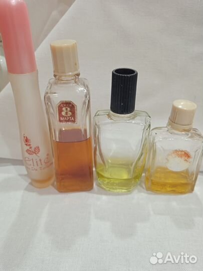Духи винтаж остатки пакетом 8 штук