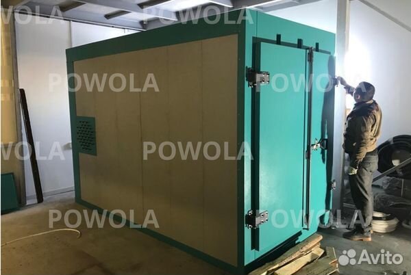 Печь для порошковой покраски на газу