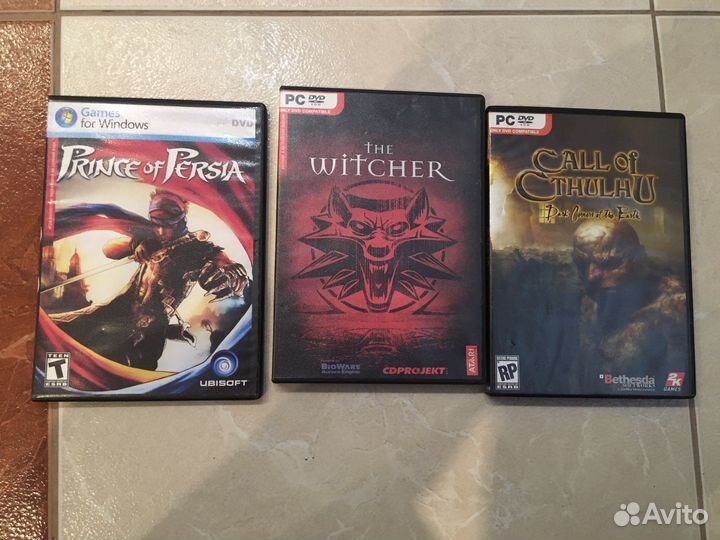 Старые компьютерные игры на cd