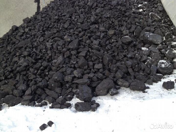 Уголь россыпью