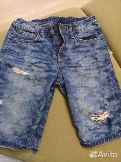 Джинсовые шорты ostin 146