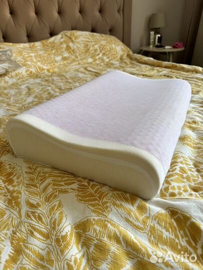 Анатомическая подушка Ecogel Contour Pink ascona