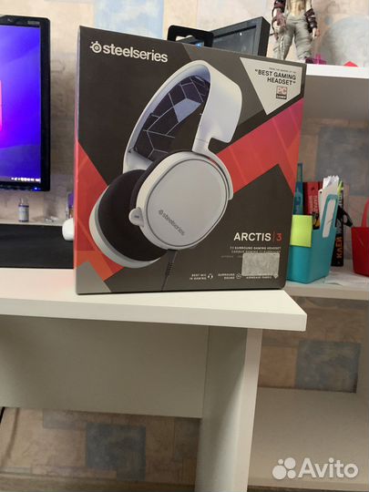 Игровые наушники steelseries arctis 3