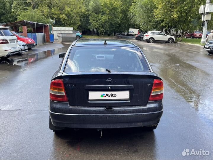 Opel Astra 1.6 МТ, 1999, 100 000 км