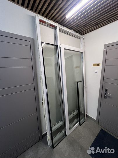 Оконный балконно уличный теплый блок