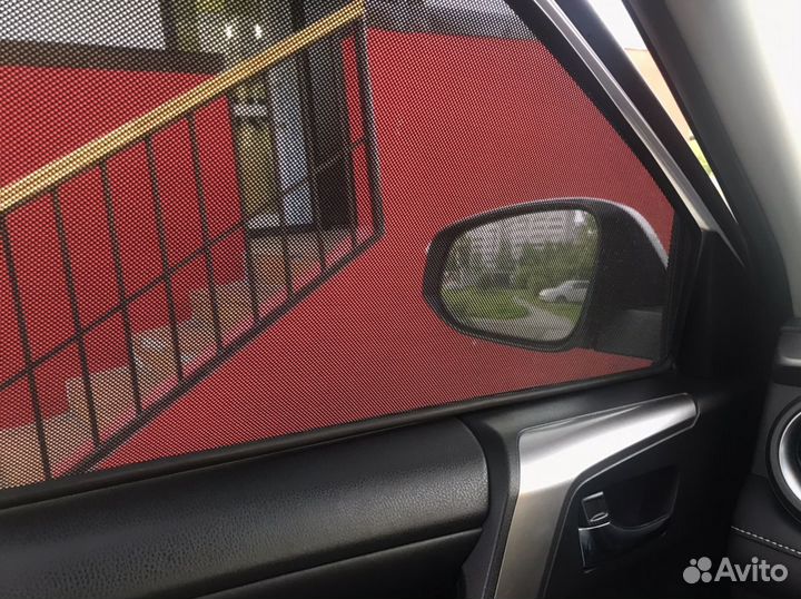 Тонировка - Сетки (автошторки новые) на Тойота Рав