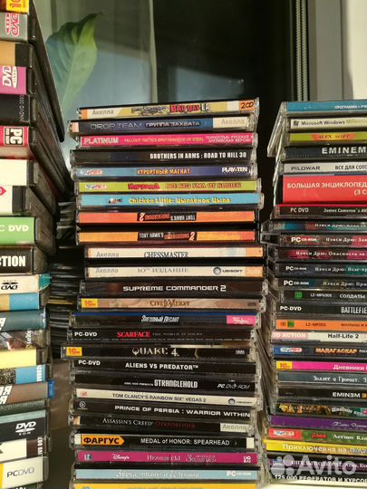 Компьютерные игры, программы, энциклопедии, музыка