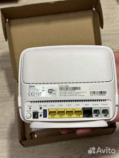 Wifi Роутер ZTE zxhn H298N