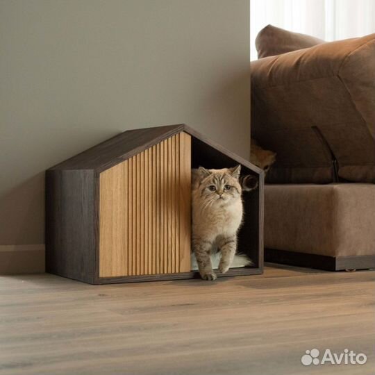 Мебель для животных (игркомплексы, лежанки, будки)