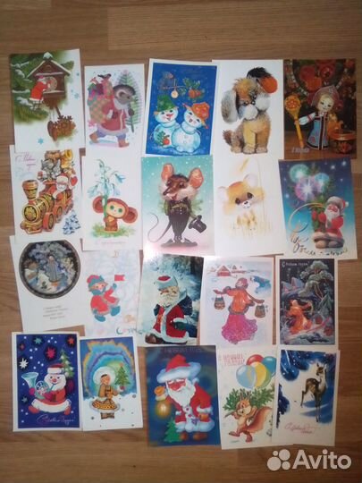 Открытки Поздравительные чистые