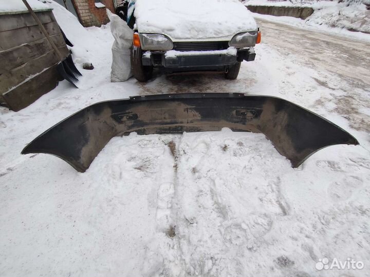 Задний бампер приора седан