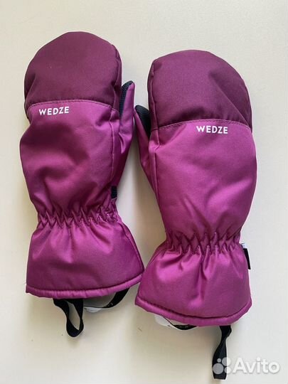 Варежки, рукавицы, перчатки лыжные детские