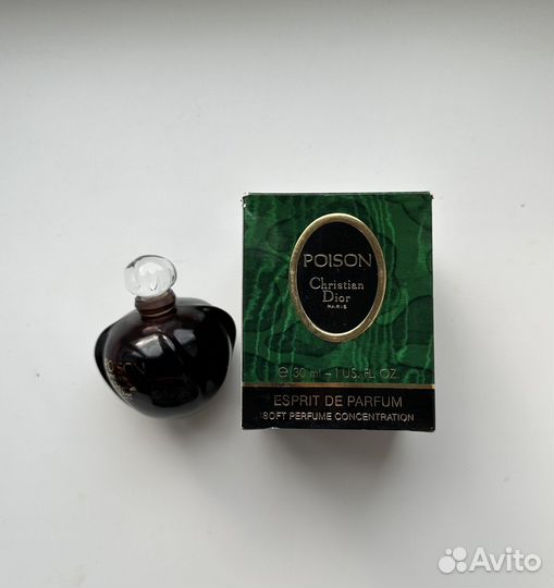 Christian dior poison духи 30мл винтаж 1995 б/у
