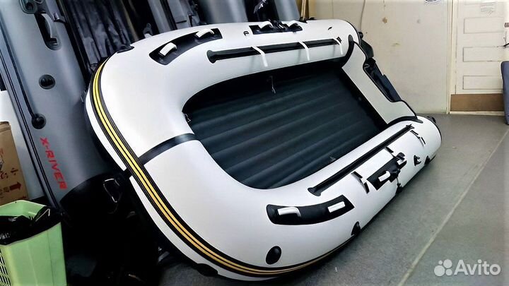 Лодка пвх X-River Grace 380 нднд белая