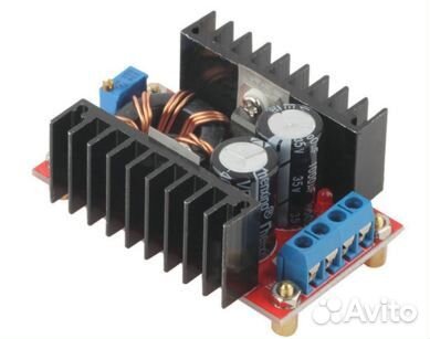 Преобразователь 10-32v на 150w, регулировка