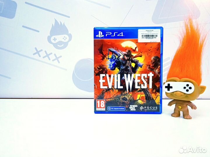 Диск для PS4 Evil West (рус) б/у