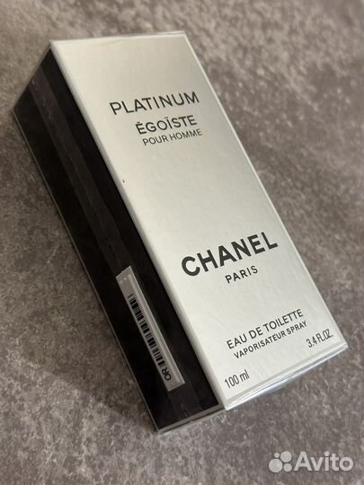 Chanel egoiste platinum eau de toilette 100 ml