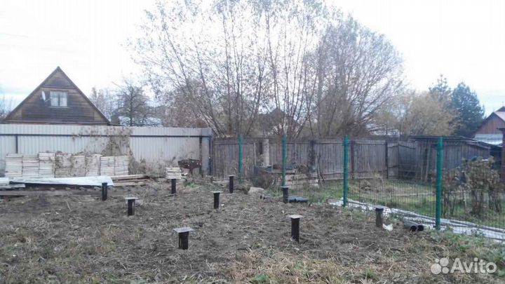 Сваи винтовые с установкой под ключ