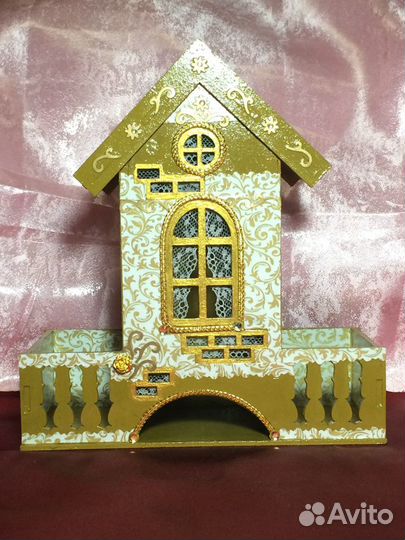 Чайный домик с конфетницами на подарок