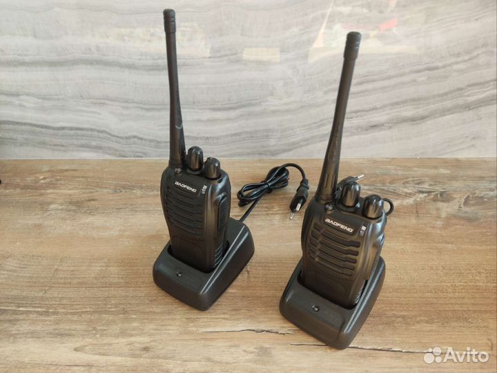 Рация / Комплект из 2-х Радиостанций с зарядками