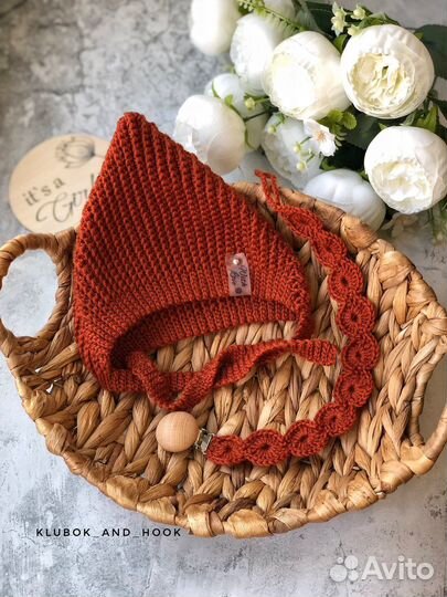 Детская шапка. Эльф. Капелька. Ручная работа