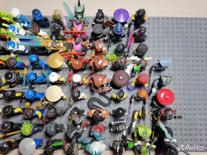 Lego ninjago минифигурки