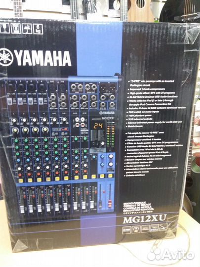 Yamaha MG12XU микшерный пульт новый