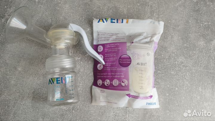 Молокоотсос avent ручной