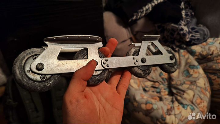 Коньки роликовые СССР