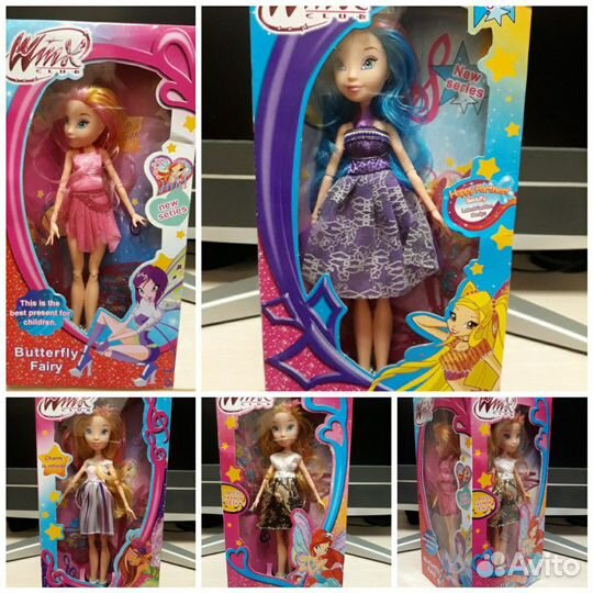 Кукла в коробке 4 в 1