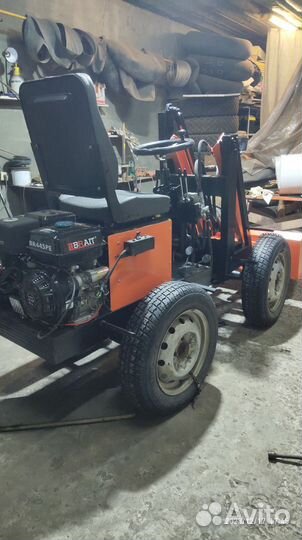 Самодельный мини трактор погрузчик