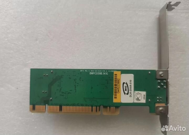 Wifi адаптер pci D-Link DWA-510