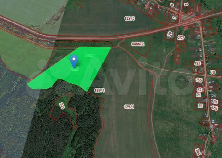 Участок 10,4 га (СНТ, ДНП)