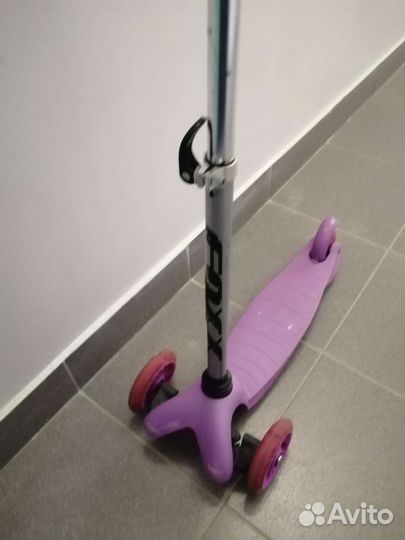 Самокат детский трехколесный бу