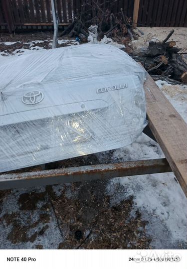 Крышка багажника