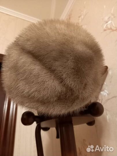 Шапка норковая женская 56р