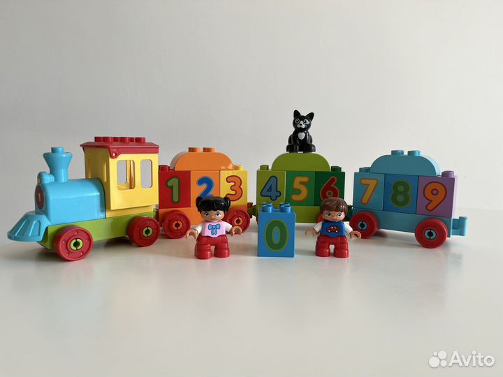Lego duplo поезд 