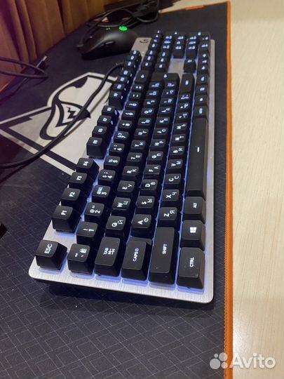 Клавиатура logitech g413 silver