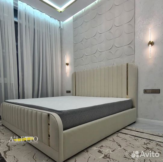 Кровать двуспальная на заказ