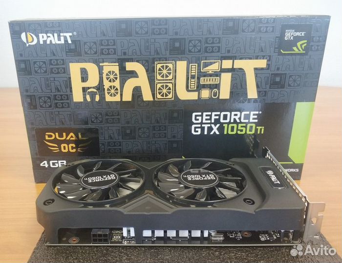 Palit GeForce GTX 1050 Ti 4GB dual OC