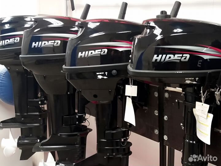 Лодочный мотор Hidea от 7 до 9.8 л.с