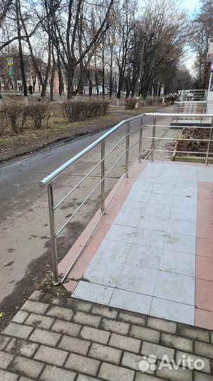 Поручни из нержавейки