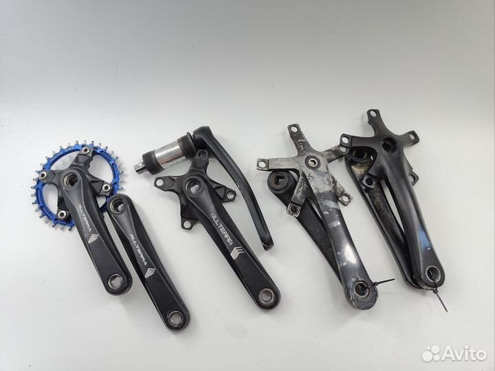 Шатуны велосипеда квадрат/шлицы