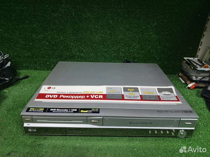 Проигрыватель 2в1 DVD + VHS LG DVR578X в ремонт